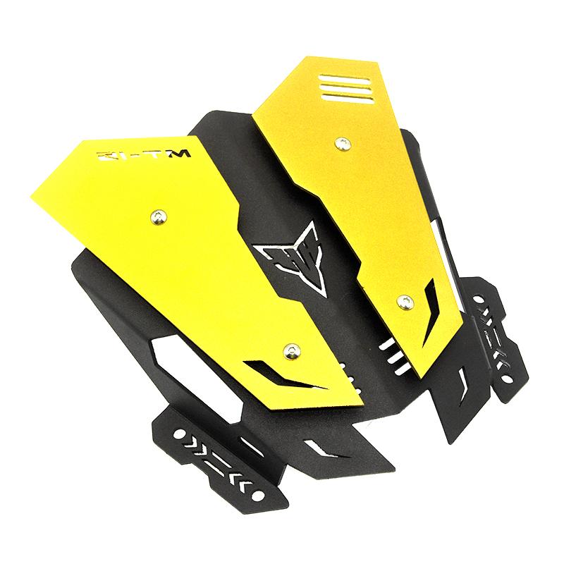 Алюминиевый обтекатель REALZION для мотоцикла, лобовое стекло, дефлектор ветра для Yamaha MT15 MT-15 MT 15 2019 2020