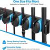 Wall Mounted Fishing Rod and Gear Storage Rack
