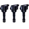 NGK Ignition Coil U5386 Set of 3 Compatible with Daihatsu LA400K Copen/LA600S LA610S Tanto Etc. Genuine Part Number: 19500-B2051 [49156]