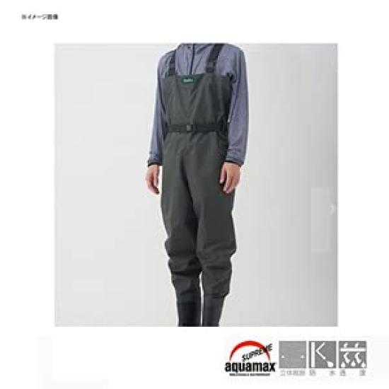 Waders RV Comfortable Chest High Boots Waders Grey LL [Soujin] № 5393
