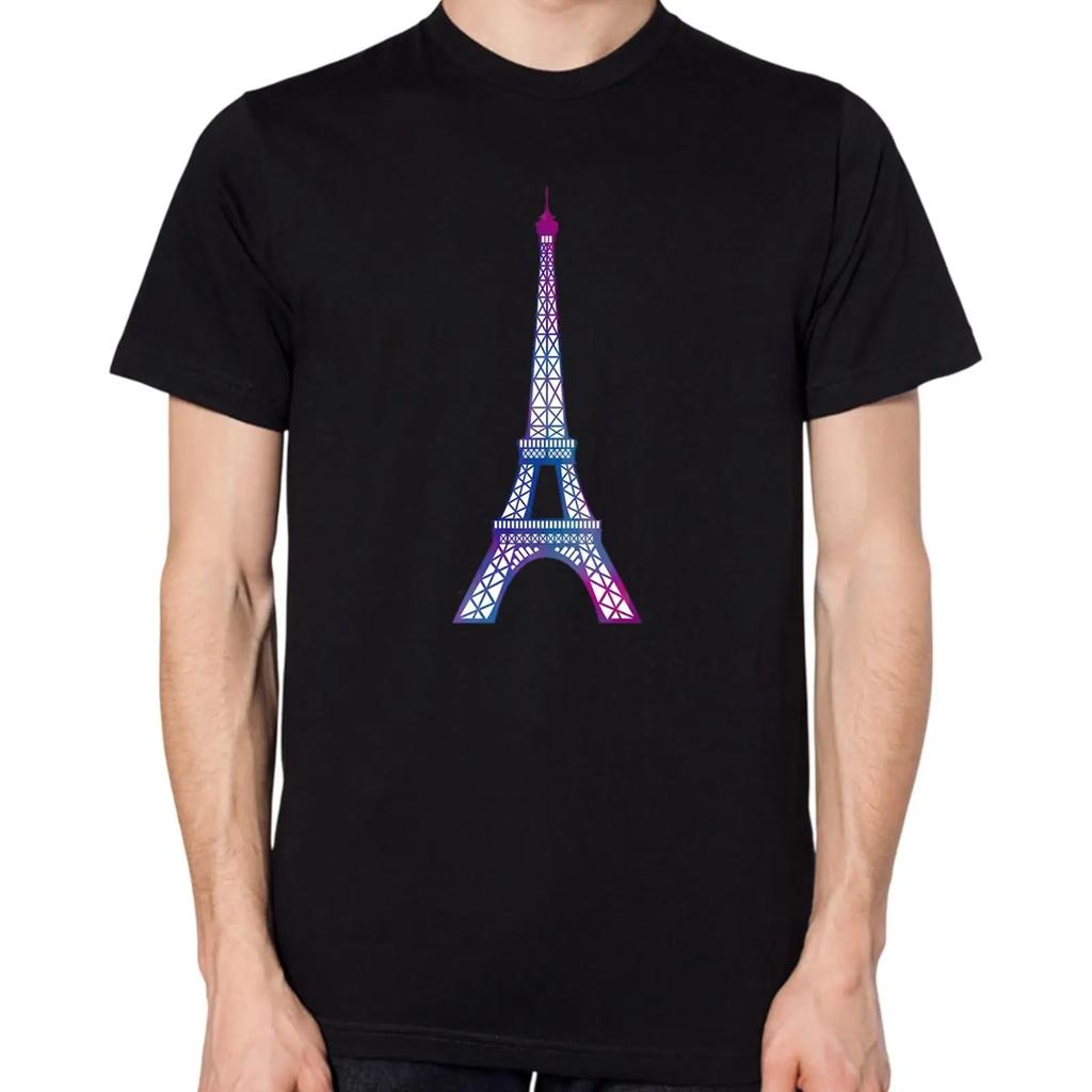 Eiffelturm T Shirt Frankreich Paris Herren Daunisex Oberteil Vintage Homme Comfortable Designer Clothes Stylish Slightly