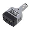 Portable DC 12V/24V To AC 220V USB Car Power Inverter Converter Charger Adapter