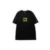 X David Graffiti Short Sleeve T-Shirt Men Tops Black AHSP555-2