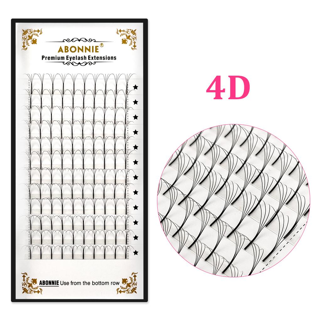 3D/4D/5D/6D готовые объемные ресницы с длинным стержнем, вееры D Curl Lashes, русские объемные ресницы, принадлежности для наращивания