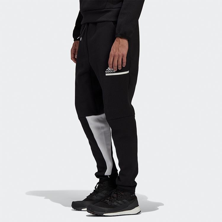 Adidas Casual Sports Pants Men Bottoms Black GM6545