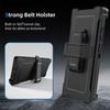 Hybrid Heavy Duty Armor Stand Case for Samsung Galaxy S24 S23 S22 S21 S20 Ultra S10 Plus Note 20 10 9 8 Otter Case Box Holder with Belt Clip Cover