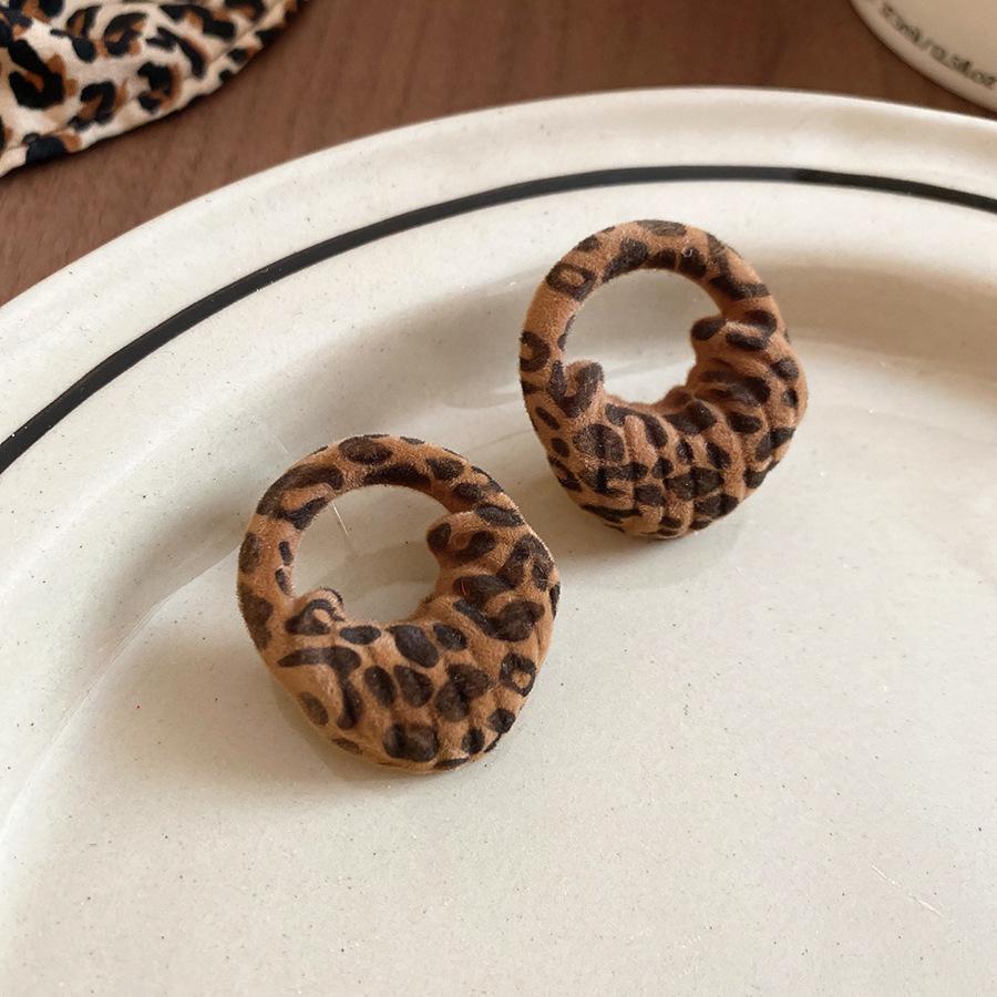 Серьги-пусеты «Тигровый глаз» в стиле Y2K: Роскошная, Элегантная, Универсальная Мода