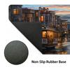 Extended Gaming Mouse Pad with Romantic Sunset Design Non-Slip Rubber Desk Mat with Precision Edging for Computer office eSports