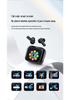 ANC+ENC Touchscreen Bluetooth Earbuds with AI Translation, In-ear Silicone for Long-lasting Comfort