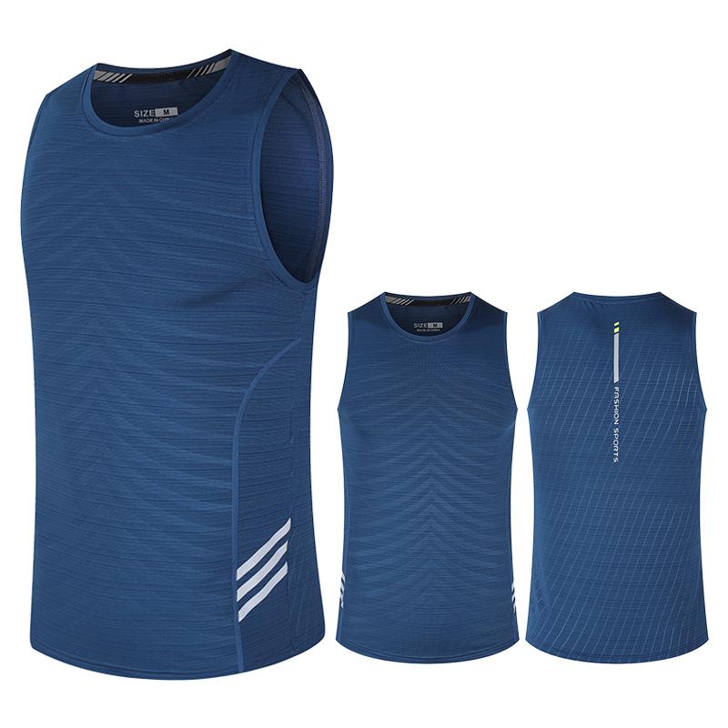 Мужская майка для бега, одежда для фитнеса, рубашки, топы, мужская спортивная майка первого слоя, жилет для льда, толстовка, футболки для спортзала, майка для марафона