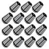 Collet Chuck Set 15pcs Spring Collet Chuck 2mm16mm for CNC Milling Lathe