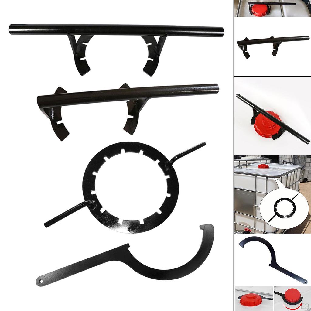 Ton Tank Cap Opener Hand Tool Sturdy Carbon Steel Multifunction Seal Tightening