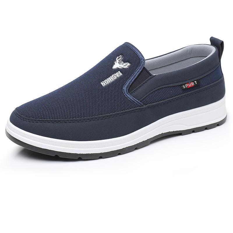 Тканевые туфли Мужская повседневная обувь Одиночные туфли Бордовые туфли Обувь для пожилых людей