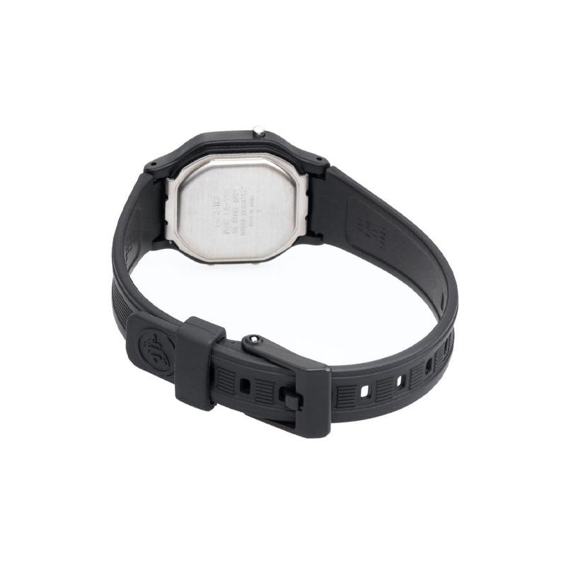 Casio Серия CASIOVINTAGE-L с цифровым дисплеем, черная и синяя, классический квадратный корпус, цифры, кварцевый механизм, резиновый ремешок, японский и LA-11WB-1