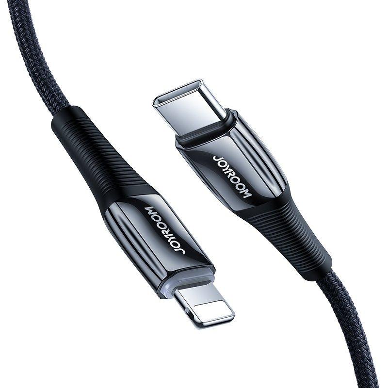 Cable for iPhone USB-C - Lightning Power Delivery 20W 2.4A 1.2m red