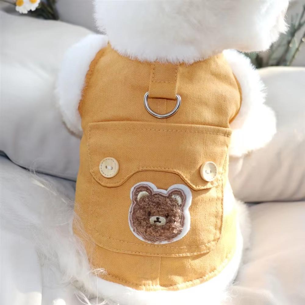Comfortable Pet Cotton Coat Soft Pet Warm Vests Pet Supplies Puppy Cotton-padded Coat Winter
