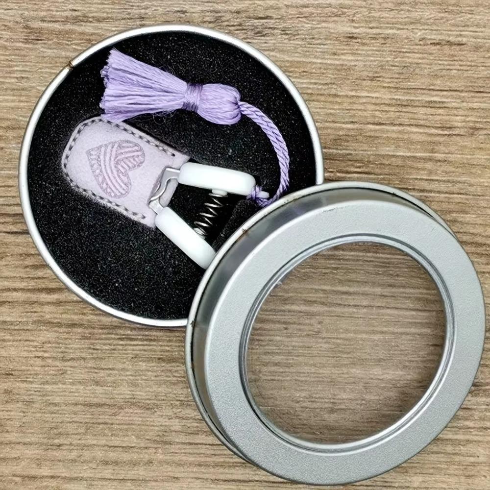 Creative Art Mini Scissor with Protective Cover Straight Tip Sewing Small Scissor Small Sewing Embroidery Supplies