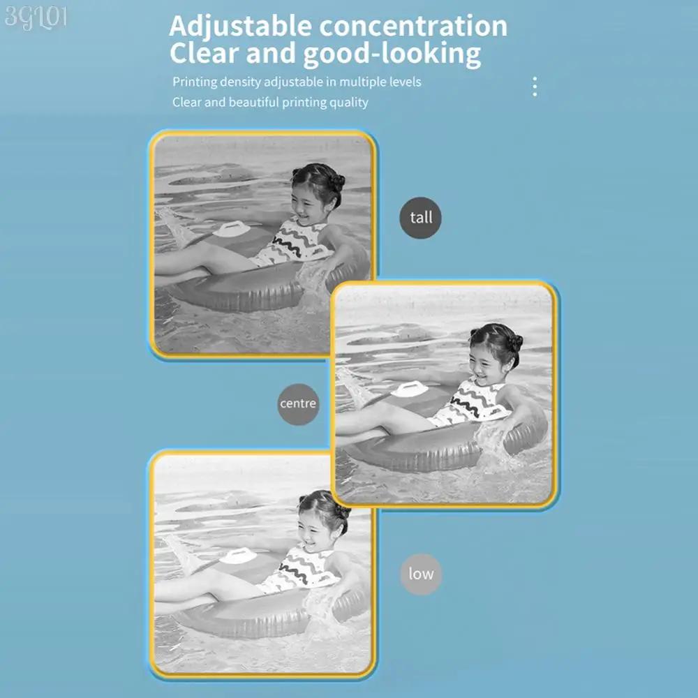 Детская камера мгновенной печати Zero Ink Цифровая фотокамера 2.0-дюймовый экран HD 1080P Видеокамера Игрушки Подарки для девочек и мальчиков в возрасте от 3 до 12 лет