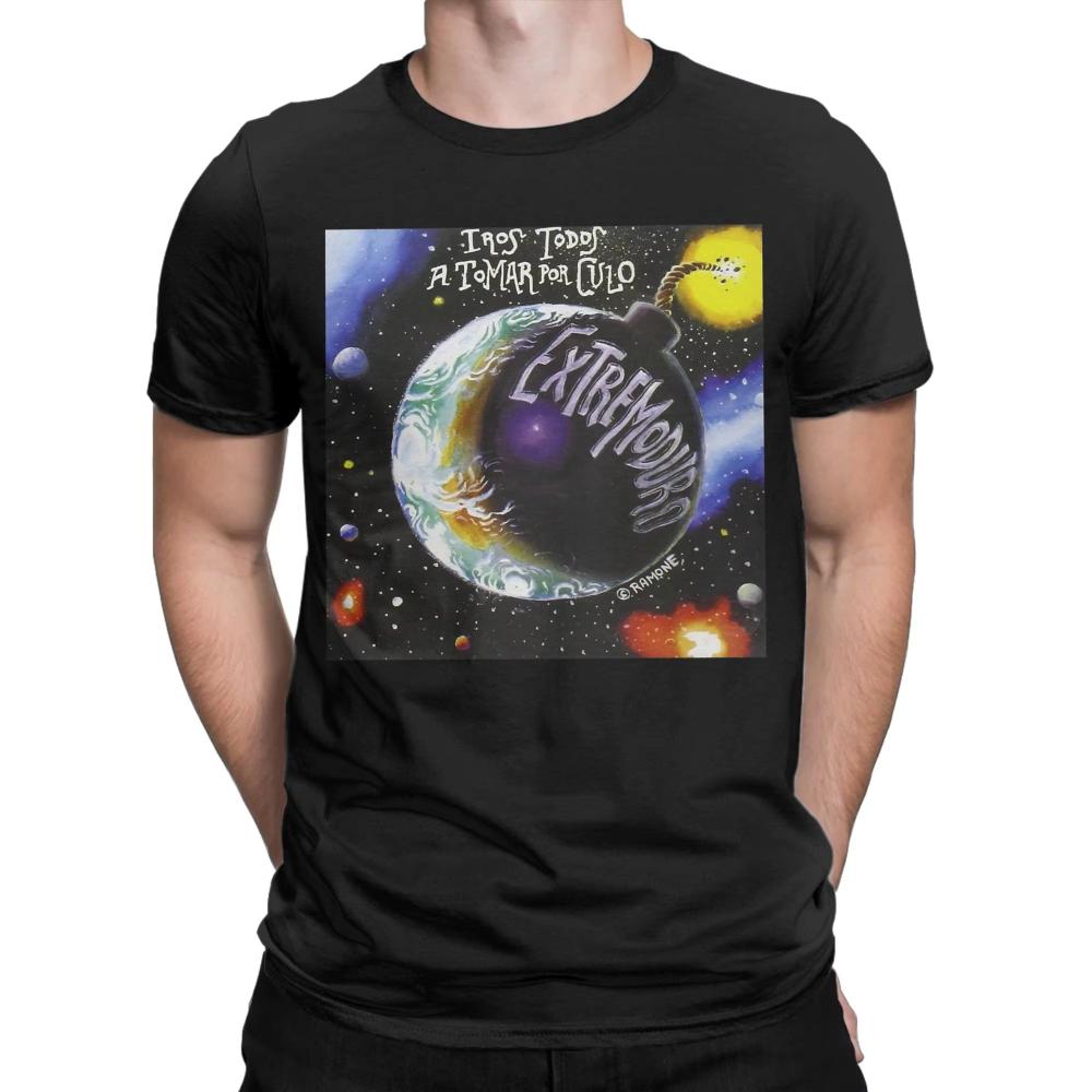 Extremoduro Iros Todos A Tomar Por Culo Mens Womens T Shirts Funny Tees Short Sleeve Crewneck TShirt Cotton Plus Size Tops