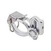 Holder Lightweight Space Mount Hole Clamp Compatible Silver Multi-Purpose SM-2835 (Oversized Version/Single Type) Diameter 28-35mm