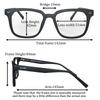 Shinu Progressive Multifocal Grade Glasses Near And Far No-Line  Progressive Multifocus Glasses For See Near And Far Eyeglasses