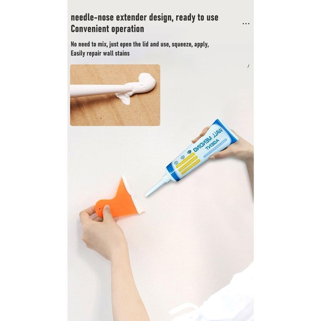Быстросохнущее средство для фиксации стен, водостойкое эффективное средство для ремонта стен, эффективный крем для ремонта трещин на стенах в ванной комнате