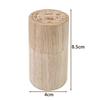 Sewing Needle Cylinder Box Woode Needles Storage Holder Pin Cushion Household Embroidery Craft Sewing Tools