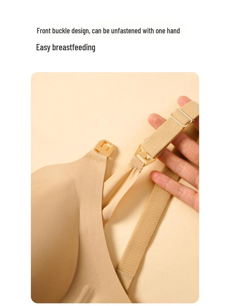 Бесшовный бюстгальтер для беременных и кормящих: Без проводов, полная поддержка во время беременности и после родов (86089)