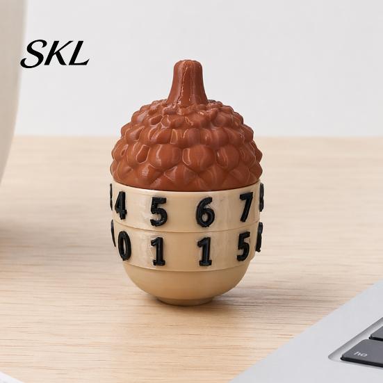 HP Counting Prop 3D Printed Acorn Tracker, Shape Life Counter, 2/3 Digits 3-digit Counter Rotating Tools Accessories for Tabletop Card Game
