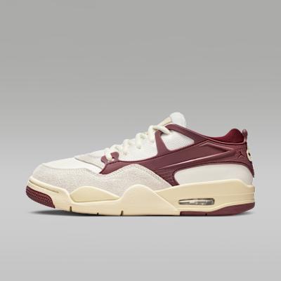 Jordan 4 RM Sail Dark Team Red Coconut Milk (Women's)