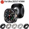 Сменить на классический чехол для Samsung Galaxy Watch Ultra 2025/7 47 мм, противоударный чехол из ПК+металла для смарт-часов Galaxy 47 мм, бампер