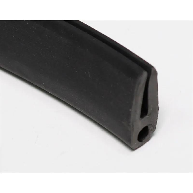 Новая черная резиновая уплотнительная лента для стойки двери автомобиля, закрывающий край уплотнитель погоды, большой O-U-образный тип 5 м