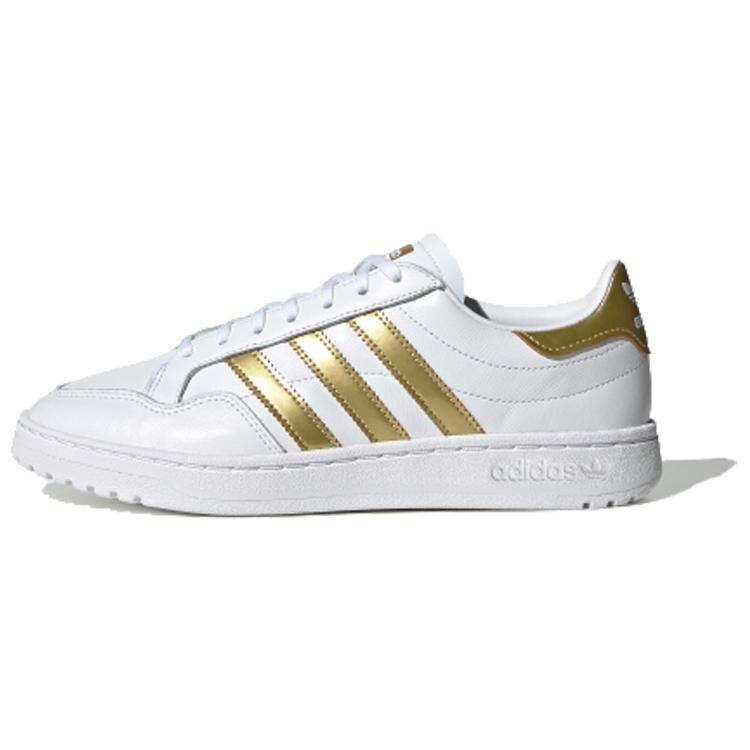 adidas Женские Team Court 'White Gold Metallic' Женские EF6058