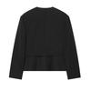 Womens Street Fashion Lace-Up Hem Jacket 2026 Solid Color Outerwear W016 21327