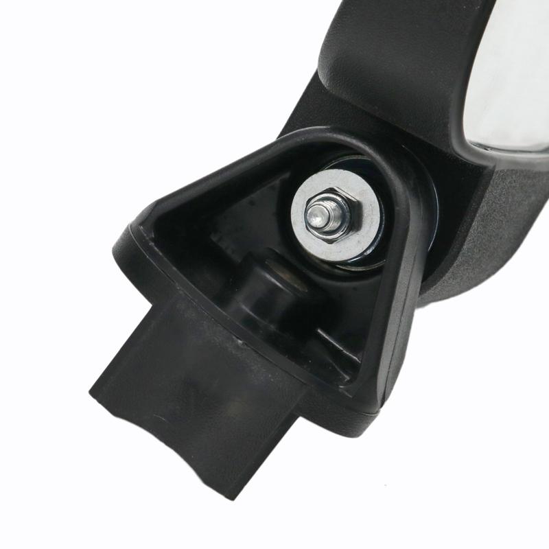 LMoMri AUTO UTV View Mirrors For 1.6-2inch Roll Cage Bar Universal Rear View Side Mirror UTV High Impact Impact Tempered