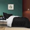 Plaid Printing Pillowcase Quilt Cover Two Or Three-Piece Set Is Available