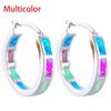 Fashion Jewellery Healthy Stimulation Acupoint Gallstone Earrings Weight Loss Hoop Slimming Earring