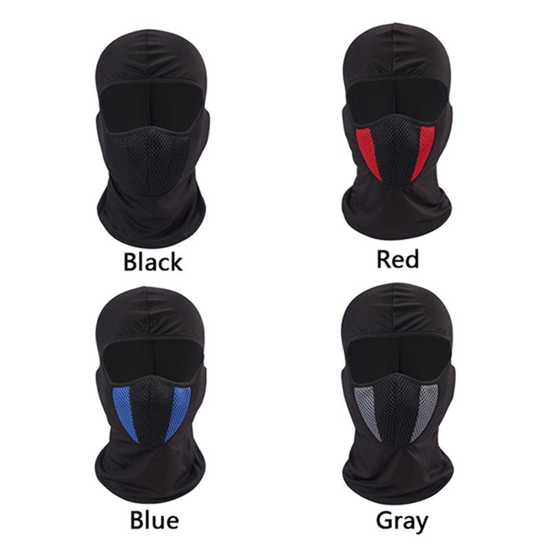 Summer Women Men Breathable Motorcycle Headgear Riding Mask Headgear Dustproof Sun Protection Sports Fishing Neck Mask