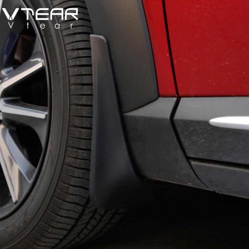 Vtear For Mazda CX-3 CX3 2018- Car Mud Flaps Splash Guards 4 Pcs Set Front Rear Fender Protector Screw Mount Exterior Parts