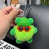 Cute Creative Little Devil  Ball Keychain Hair  Ball Pendant Car Ornaments Gift