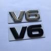 Авто Стайлинг 3D Металл V6 V8 Наклейка на Авто Значок Шильдик V6 V8 Значок Шильдик Наклейка с Именем Замена авто Аксессуары