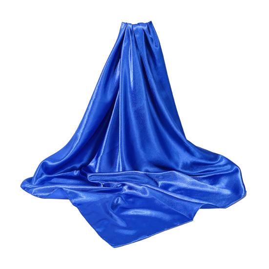 Женская шаль, однотонная, мягкая, имитация шелка, гладкая, легкая, дышащая, атласная шаль для повседневных путешествий, вечеринок