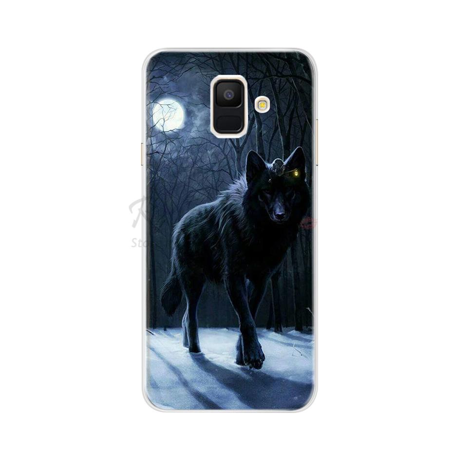 Для чехла Samsung A6 2018 Чехол A600F Мягкий Силикон ТПУ Задняя Крышка Чехол для Телефона Для Samsung Galaxy A6 Plus 2018 A605 A605F A 6 Чехол