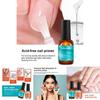 Nail Primer Set With Balancing Solution And Adhesive For Professional Manicure Care