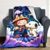 Labubu Blanket Soft & Cozy Perfect for Livingroom Office Couch Four Seasons Multipurpose Modern Best Holiday Gift for Friends Family