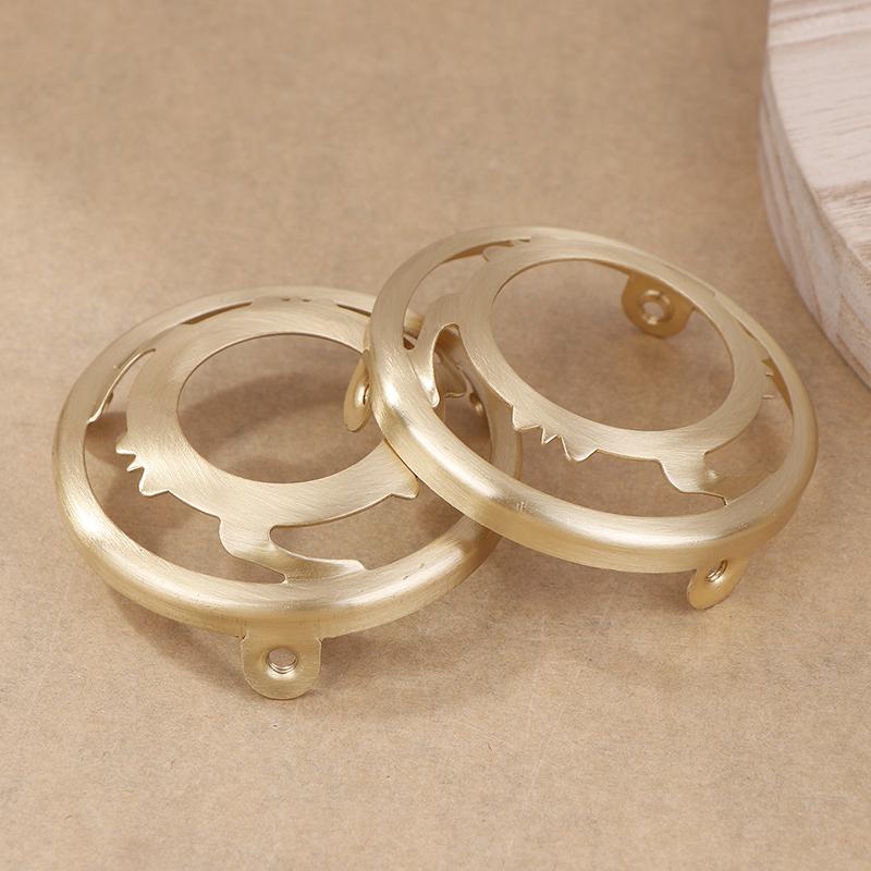 1 шт. патрон для лампы из латуни с тремя отверстиями, кольцо E27 E14, винтовой абажур, фиксированное кольцо, держатель абажура и разъем