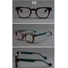 Women's glasses, men's and women's fashion square large-frame glasses