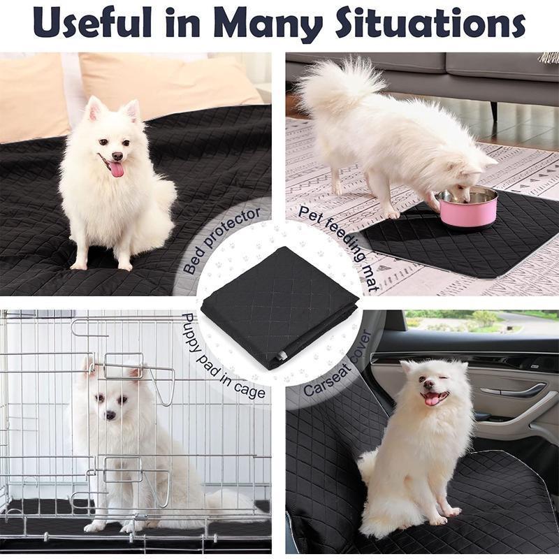 1 шт. коврик для мочи домашних животных, повторяющаяся машинная стирка, водонепроницаемые универсальные противоскользящие и легкосохнущие тренировочные направляющие для кошек и собак