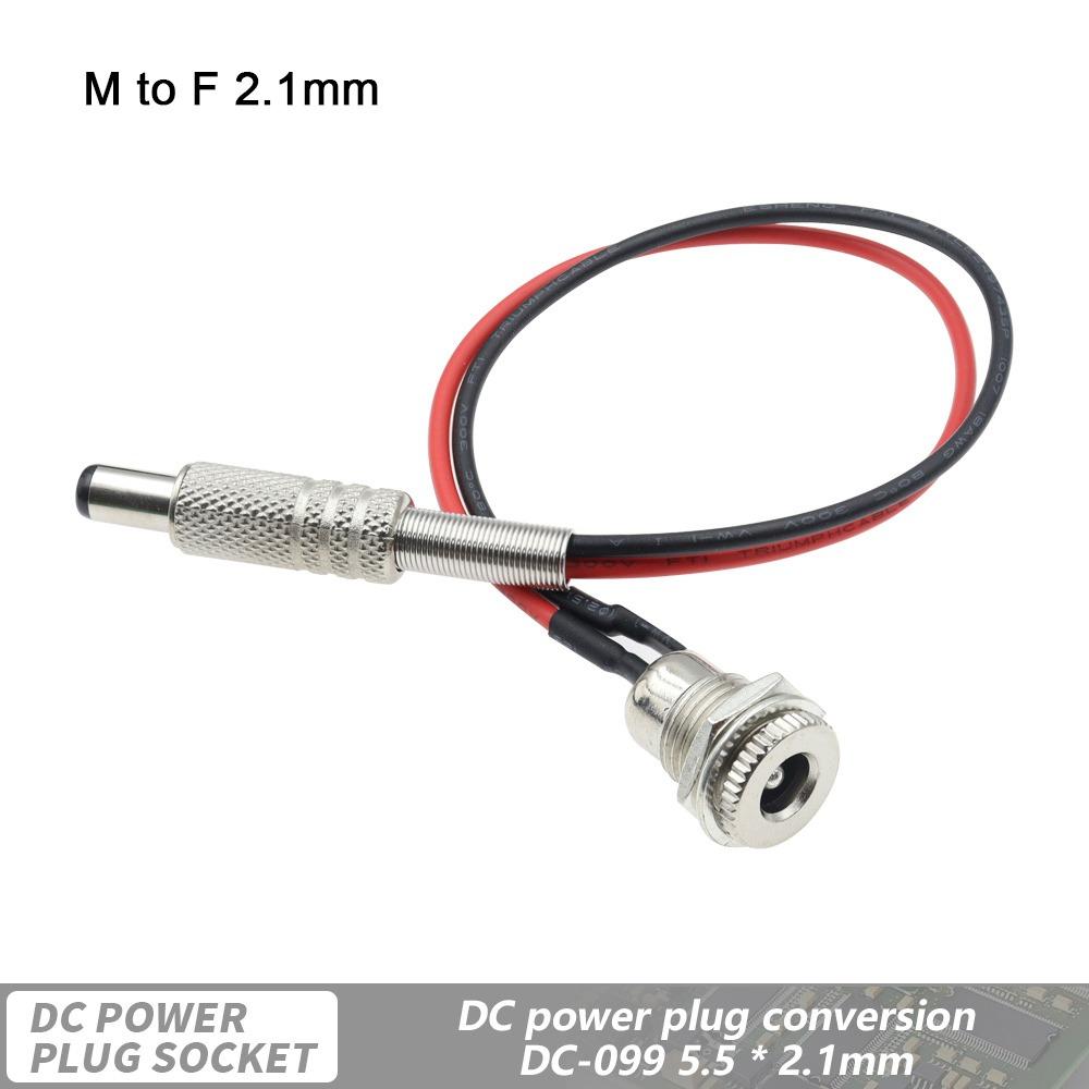 1Pcs DC099 DC Power Jack Socket Power Plug Connector Adapter  Wiring Assembly Accessory