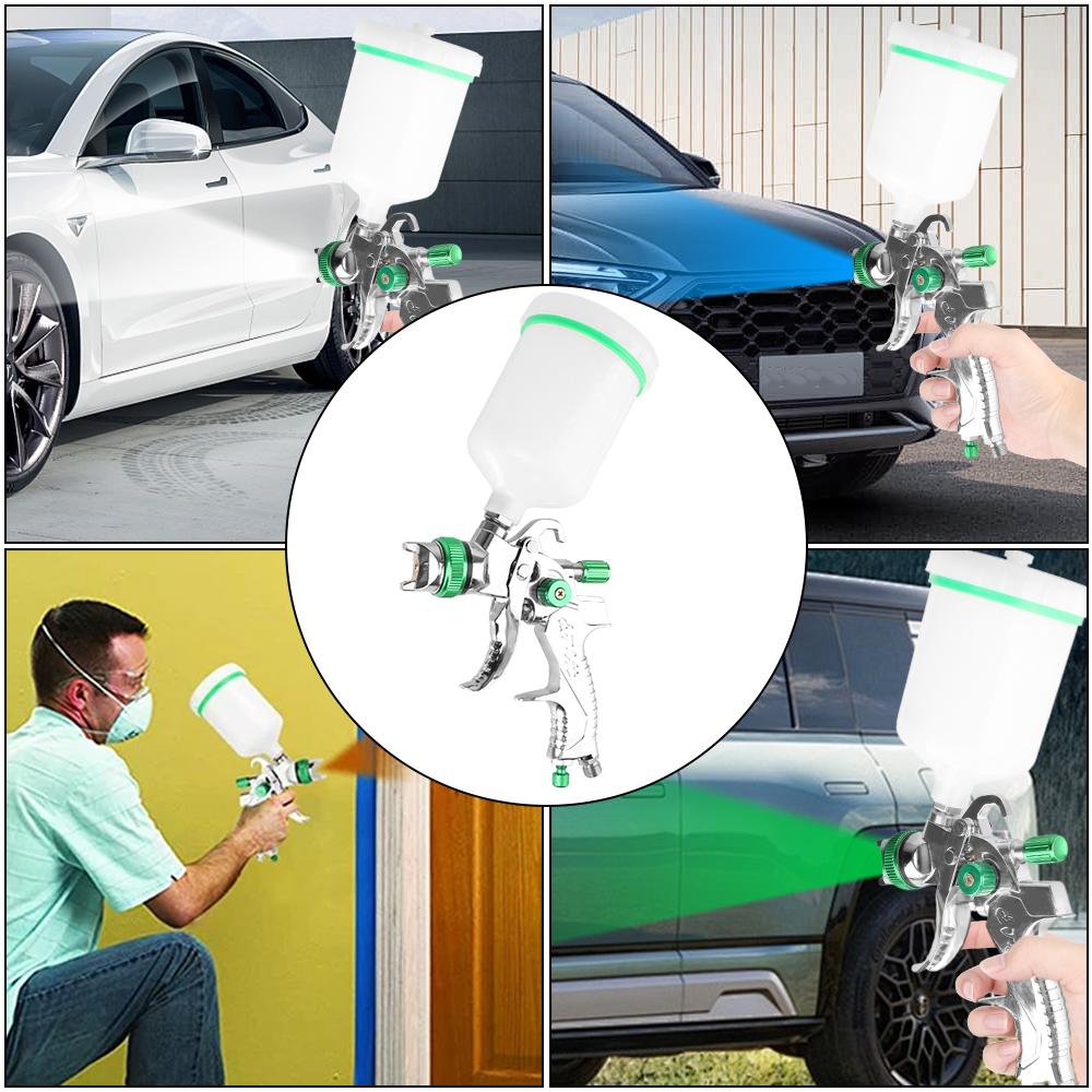 Ручка для ремонта листового металла, распылитель краски с высокой степенью распыления, пневматический распылитель, мини-автомобильный краскопульт, набор для покраски автомобилей, воздух